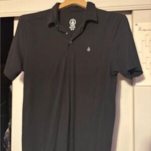 Volcom Men's Charcoal Polo Shirt